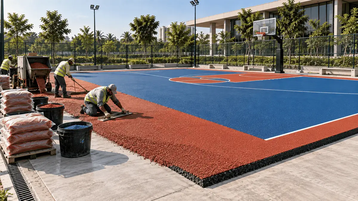 How EPDM Flooring Is Installed