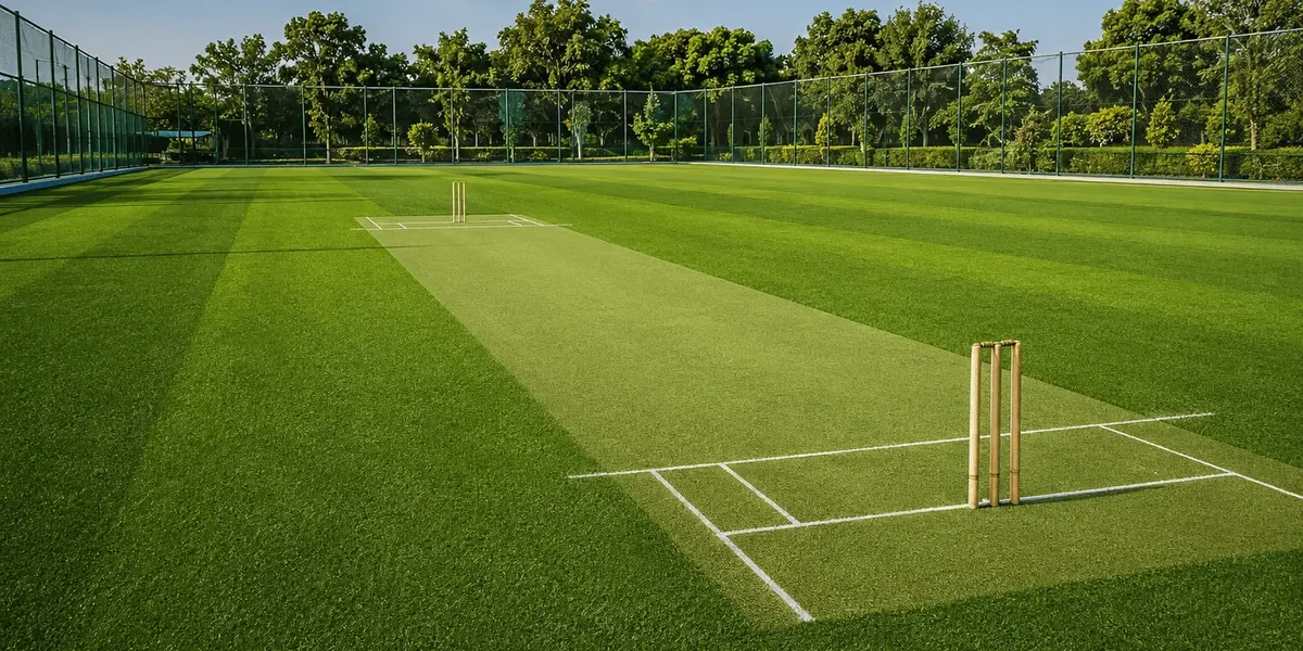 ILAN cricket turf pitch and outfield