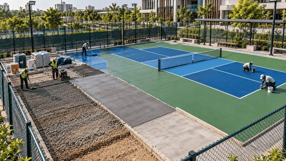 How To Build A Pickleball Court