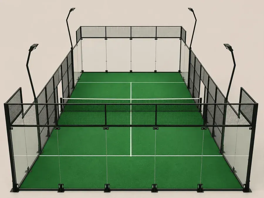 ILAN padel court in green turf