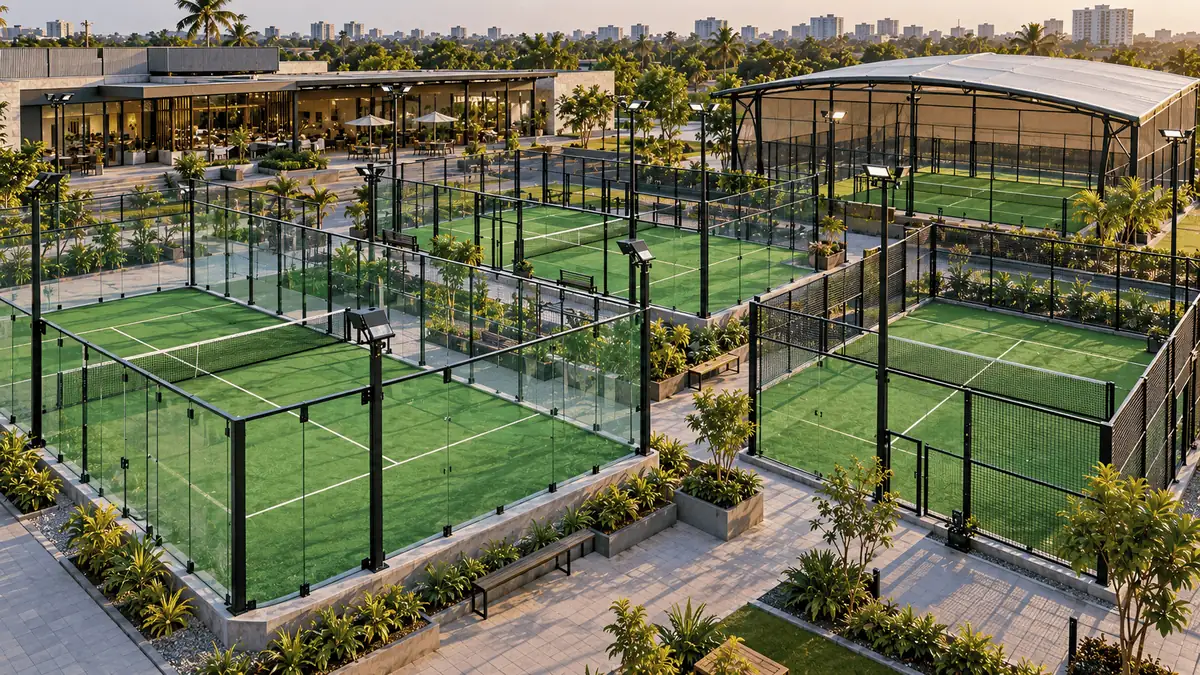 Padel courts by ILAN Sport